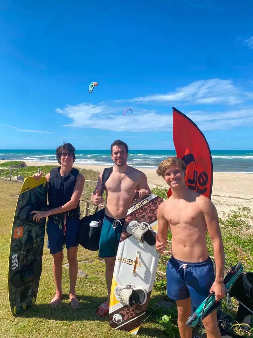 Momento de liberdade na Full Kite