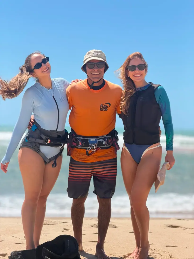 Momento de liberdade na Full Kite