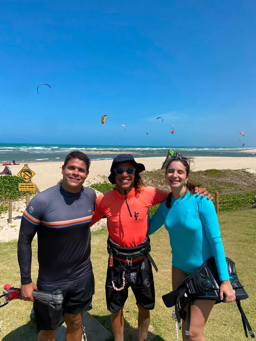 Momento de liberdade na Full Kite