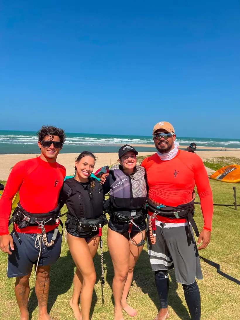 Momento de liberdade na Full Kite