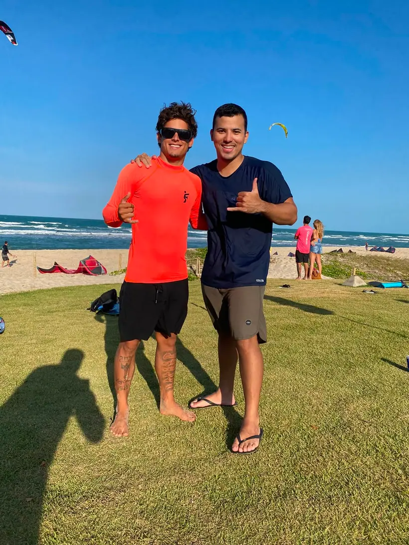 Momento de liberdade na Full Kite