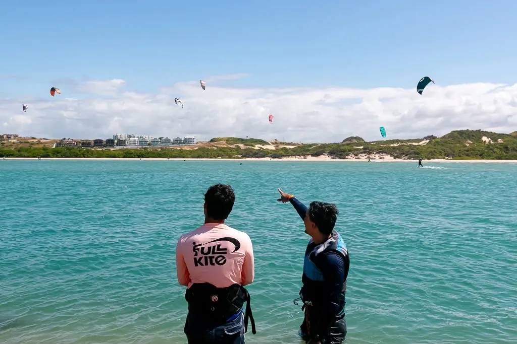 Momento de liberdade na Full Kite