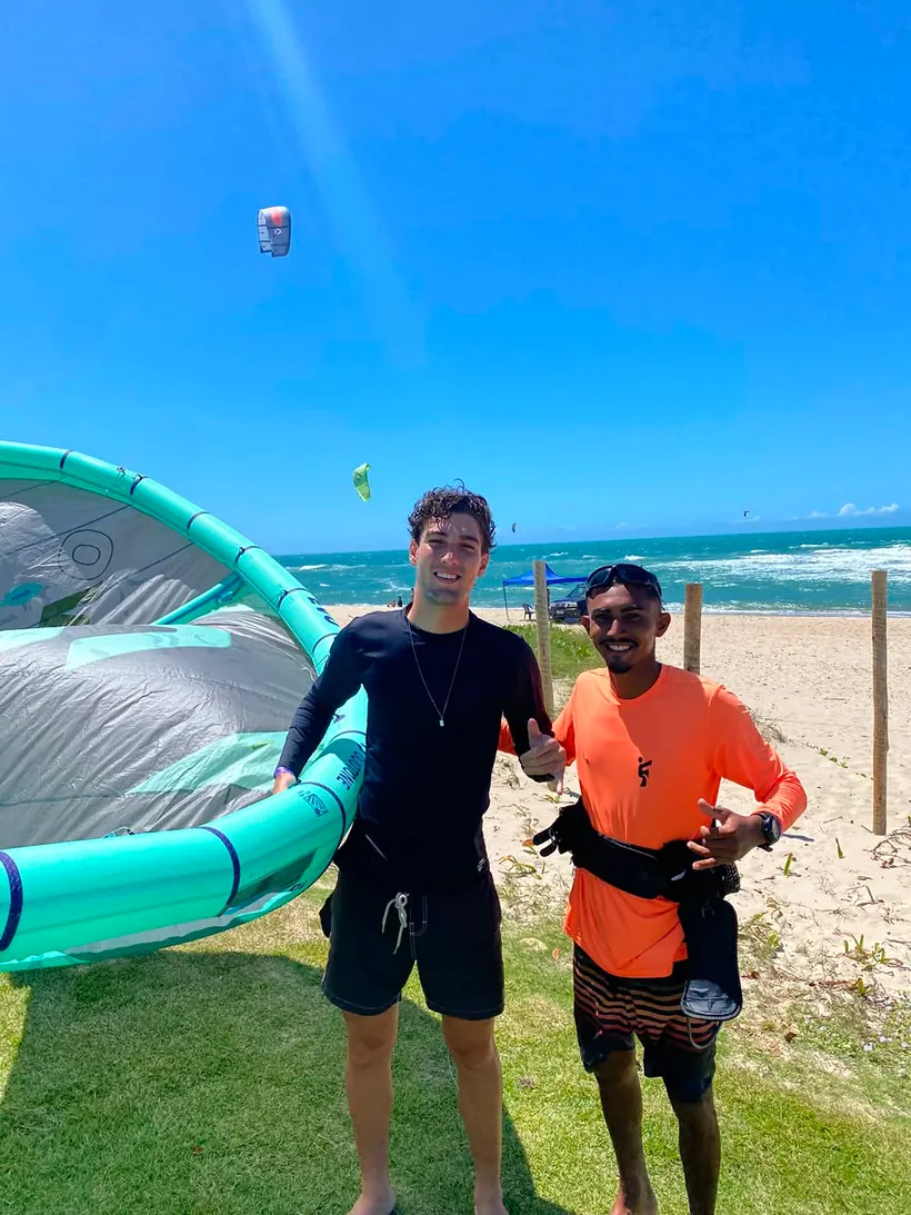 Momento de liberdade na Full Kite