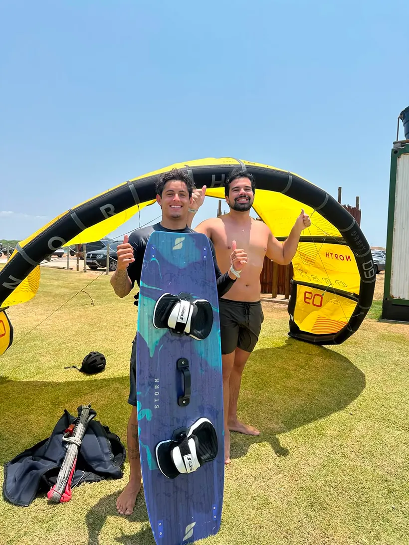 Momento de liberdade na Full Kite
